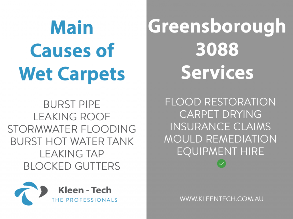 Carpet Drying Greensborough, Melbourne Flooded Carpet Help 24/7